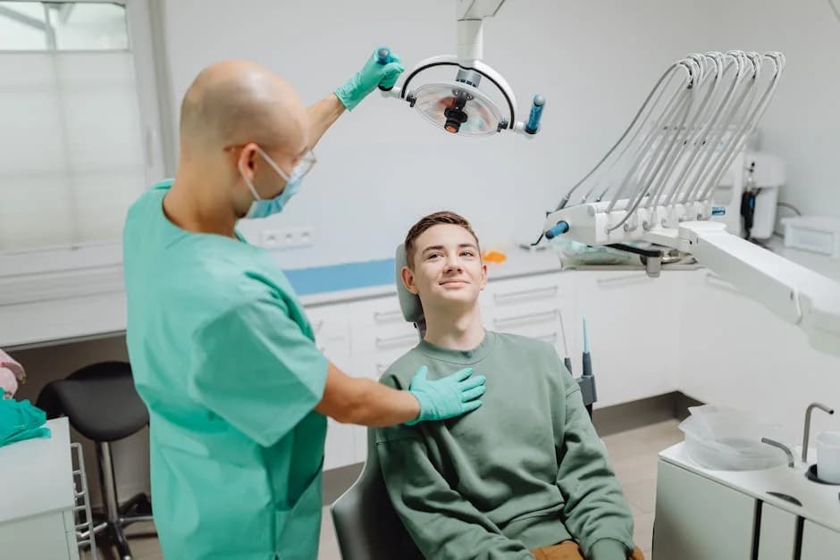 Dental practice interior