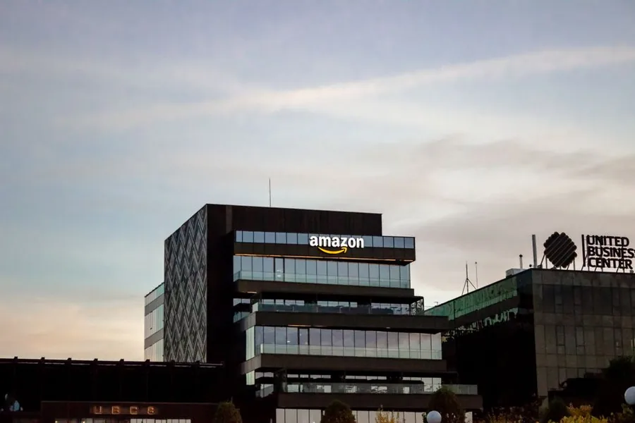 An Amazon corporate office lit at dusk, the marketplace now collecting UK VAT on many third-party seller sales under VOEC rules An Amazon corporate office lit at dusk, the marketplace now collecting UK VAT on many third-party seller sales under VOEC rules