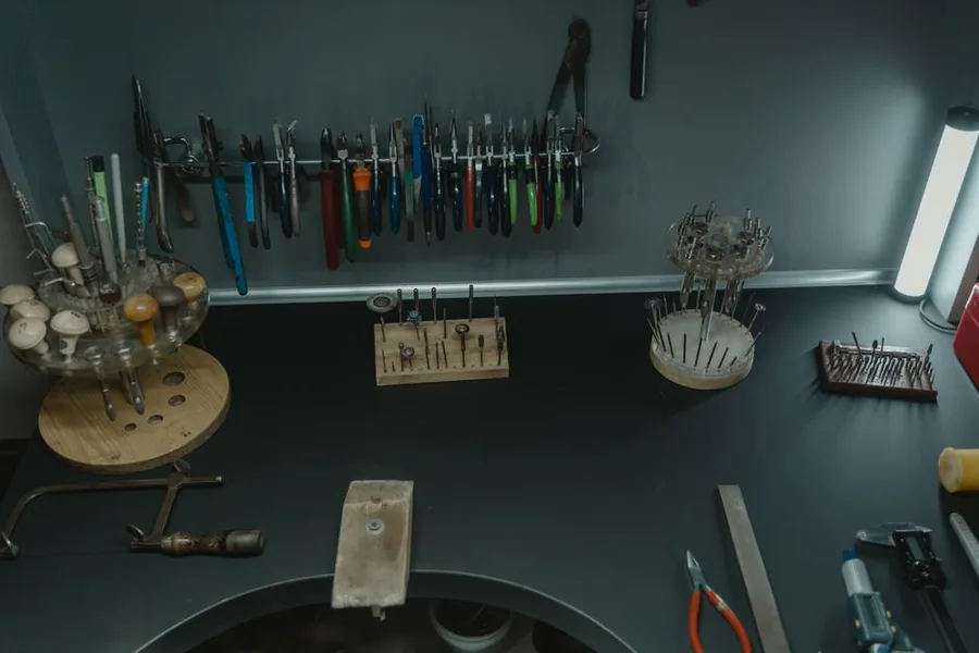 A jeweller's workbench kitted out with hand tools, drill bits and files, the kind of equipment that can qualify for capital allowances. A jeweller's workbench kitted out with hand tools, drill bits and files, the kind of equipment that can qualify for capital allowances.