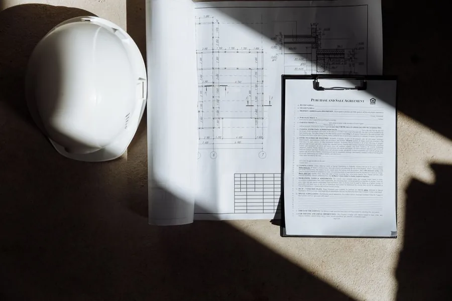 A builder's hard hat resting beside construction plans and paperwork, the kind of records needed to claim a CIS tax refund A builder's hard hat resting beside construction plans and paperwork, the kind of records needed to claim a CIS tax refund